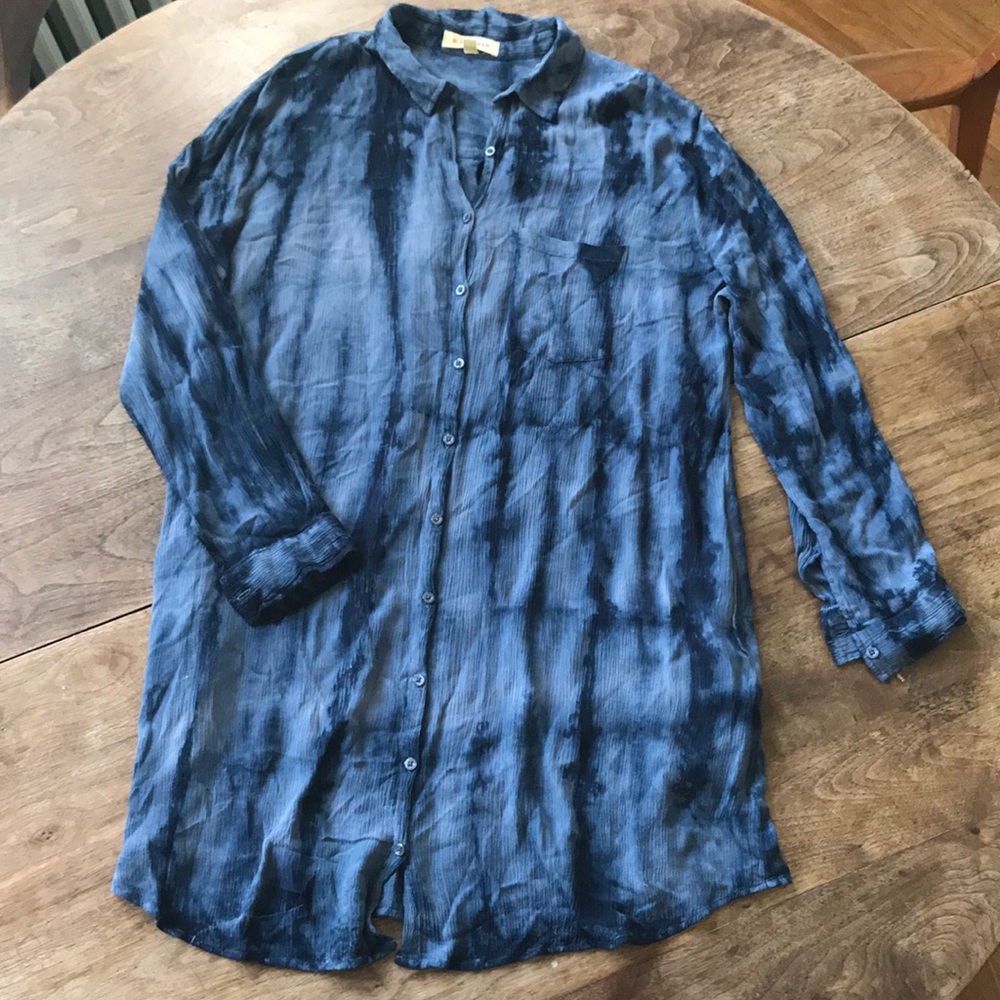 Black Swan tie dye dress